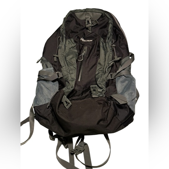 Nice Outdoor Master Black Gray High End Backpacking Hiking Backpack - Picture 1 of 15